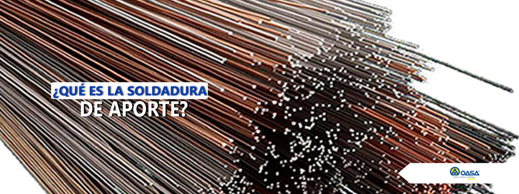 ¿Qué es la soldadura de aporte?